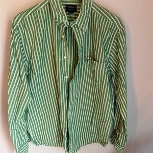 Y2K American Eagle Button Down 100% Cotton